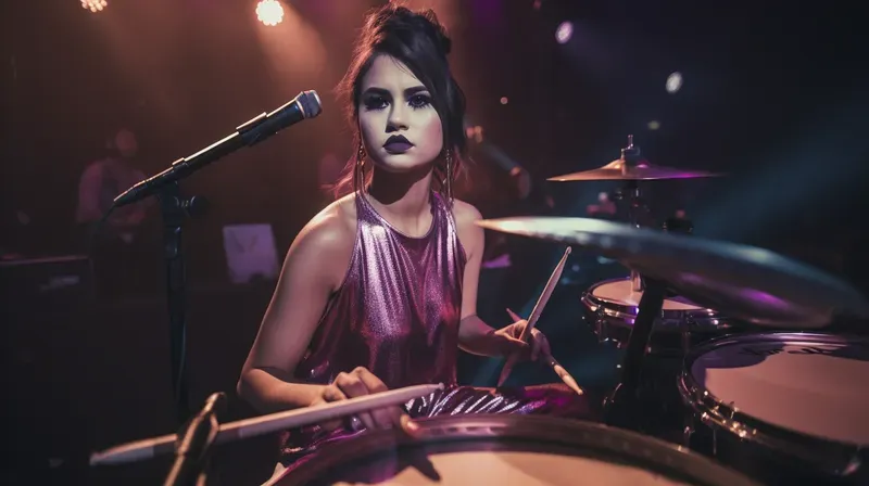 Famous Persons Rock Concert Photos