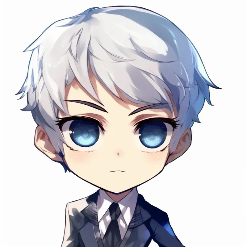 Cute Anime Chibi Character Portrait NFT