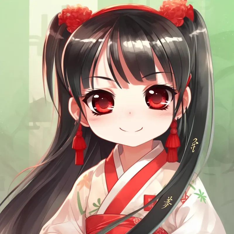 Cute Anime Chibi Character Portrait NFT