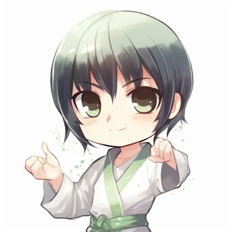 Cute Anime Chibi Character Portrait NFT