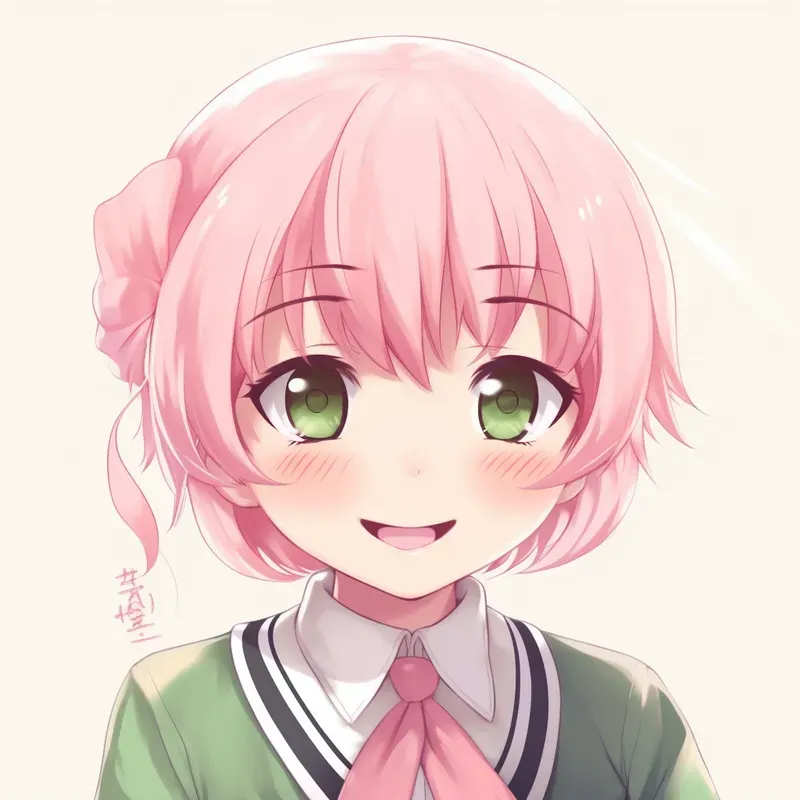 Cute Anime Chibi Character Portrait NFT