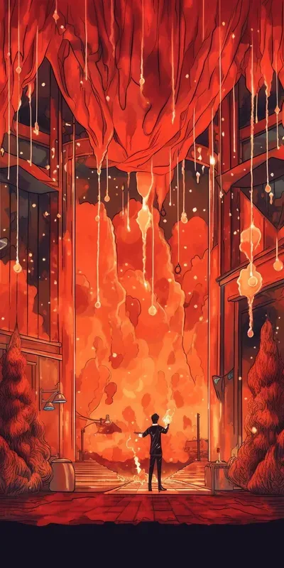 Detailed Comic Art Sceneries