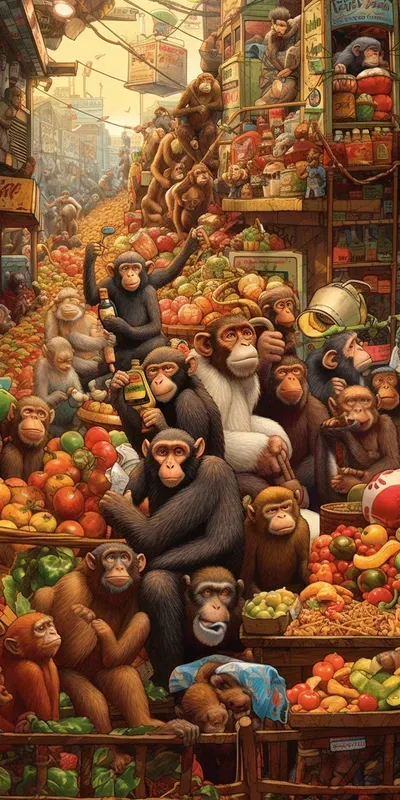 Detailed Comic Art Sceneries