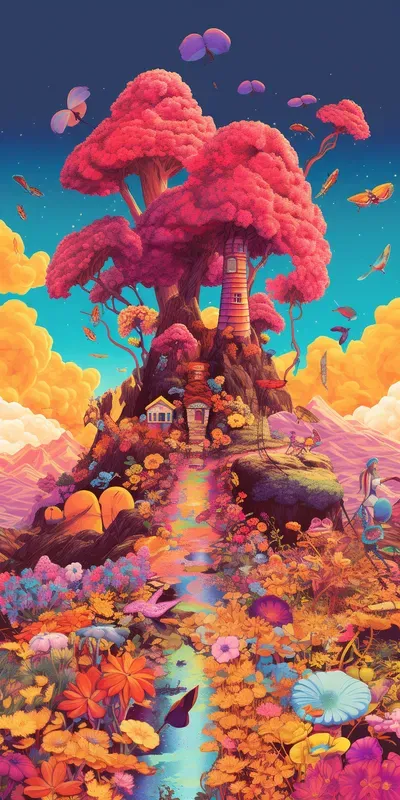 Detailed Comic Art Sceneries