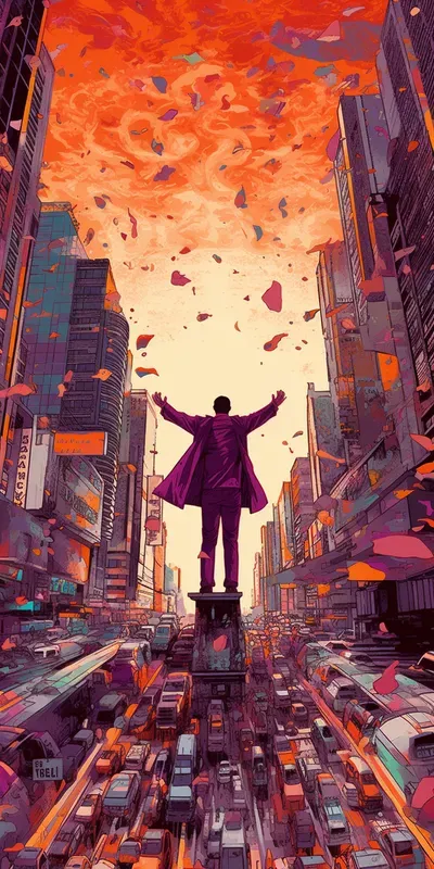 Detailed Comic Art Sceneries