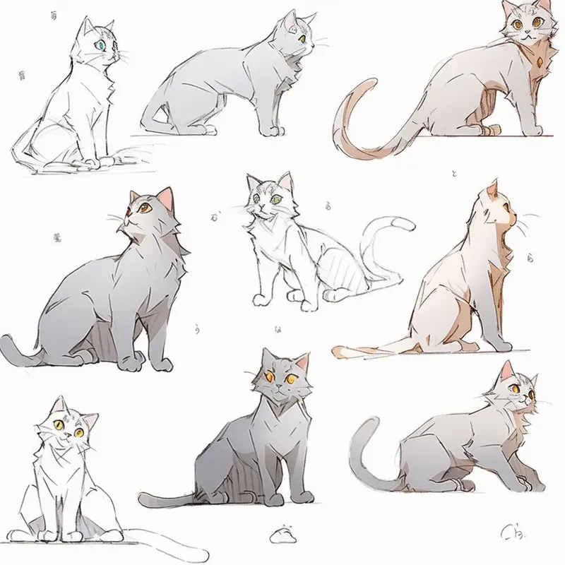 Anime Drawing References
