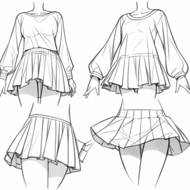 Anime Drawing References