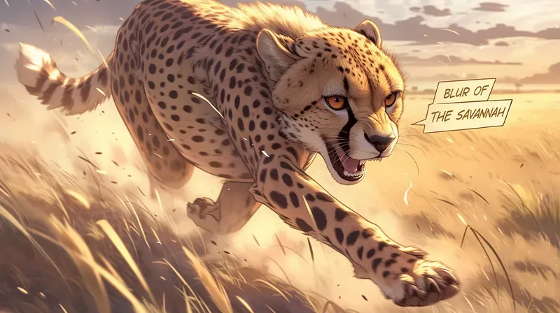 Close Up Comic Manga Art Style