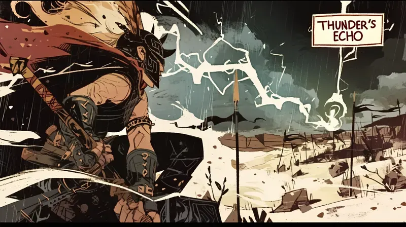 Close Up Comic Manga Art Style