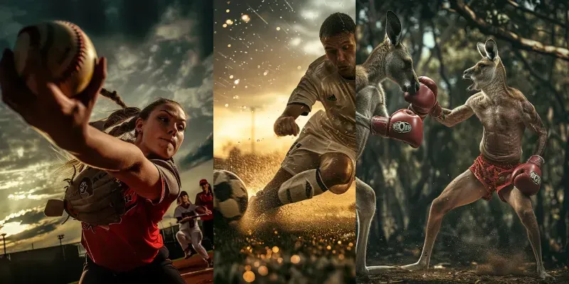 Epic Action Sports Photography Shots generated by undefined