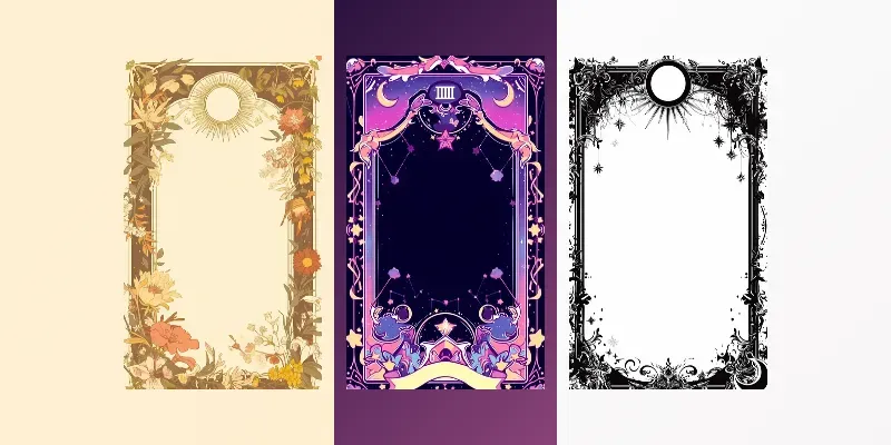 Tarot Card Frames generated by undefined