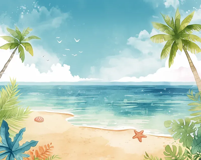Children Books Background Illustrations