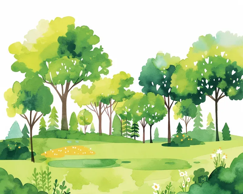 Children Books Background Illustrations