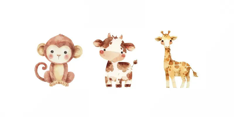 Children Books Animal Illustrations generated by undefined