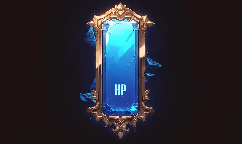 Video Game Life Bar Status Icons