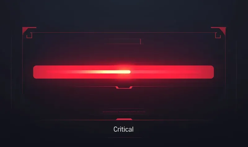 Video Game Life Bar Status Icons