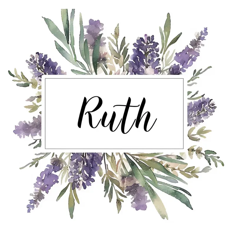 Watercolor Flower Wreaths With Texts