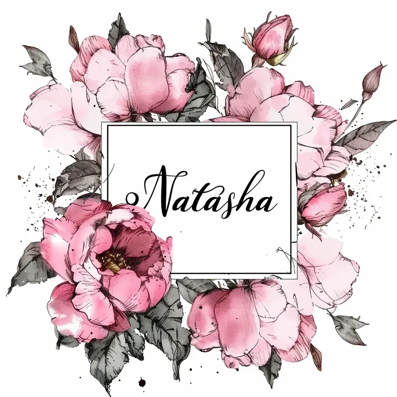 Watercolor Flower Wreaths With Texts