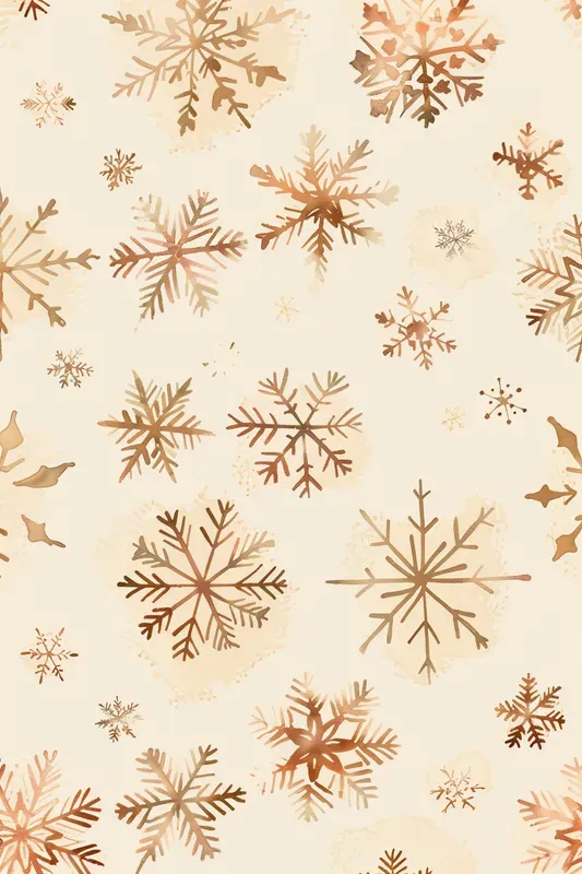 Cozy Winter Theme Seamless Patterns