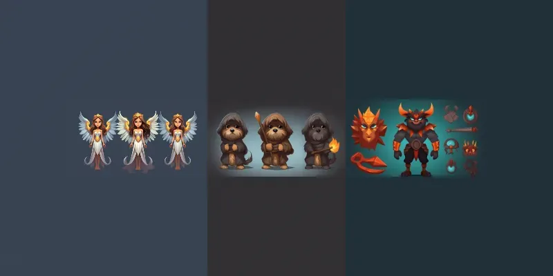 Magic Character Design Sets generated by undefined