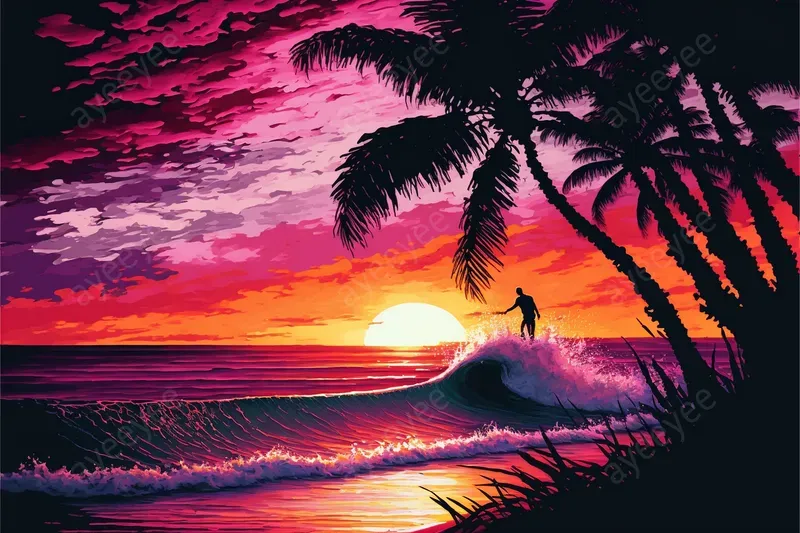 Tropical Sunset Bliss