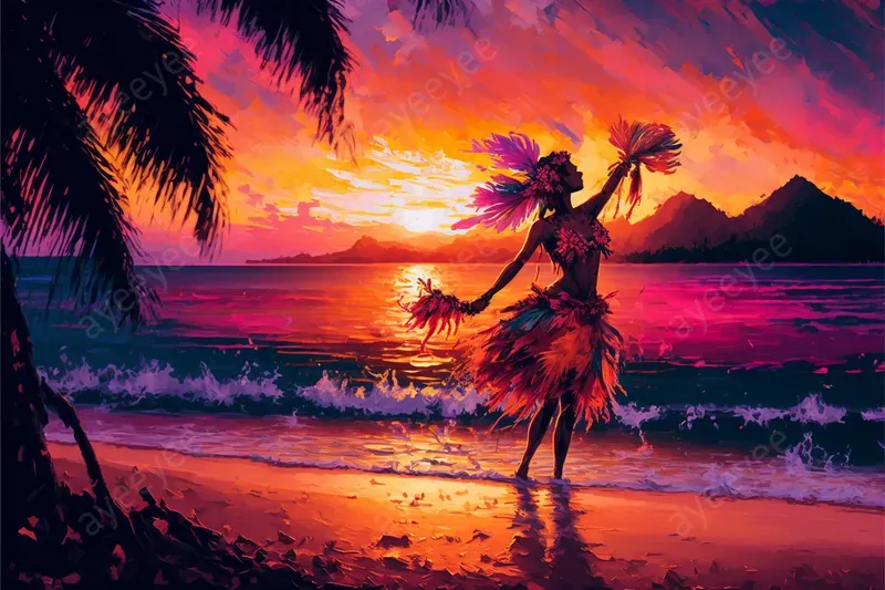 Tropical Sunset Bliss