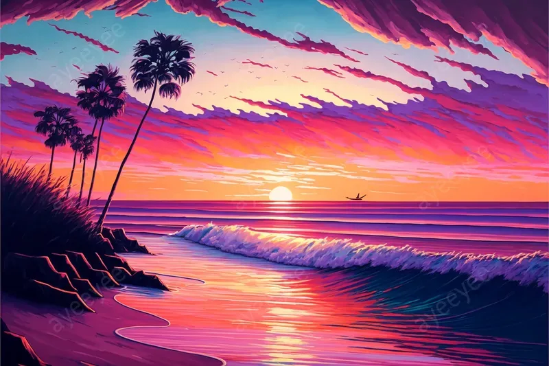 Tropical Sunset Bliss