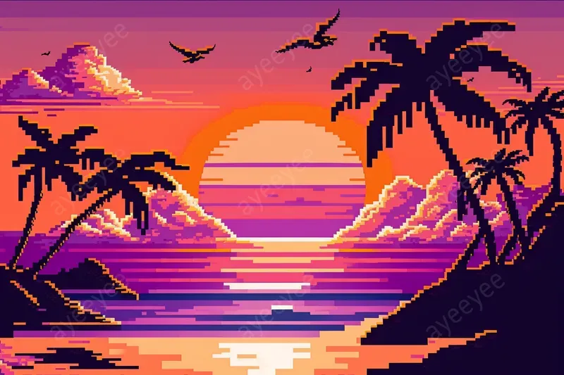 Tropical Sunset Bliss