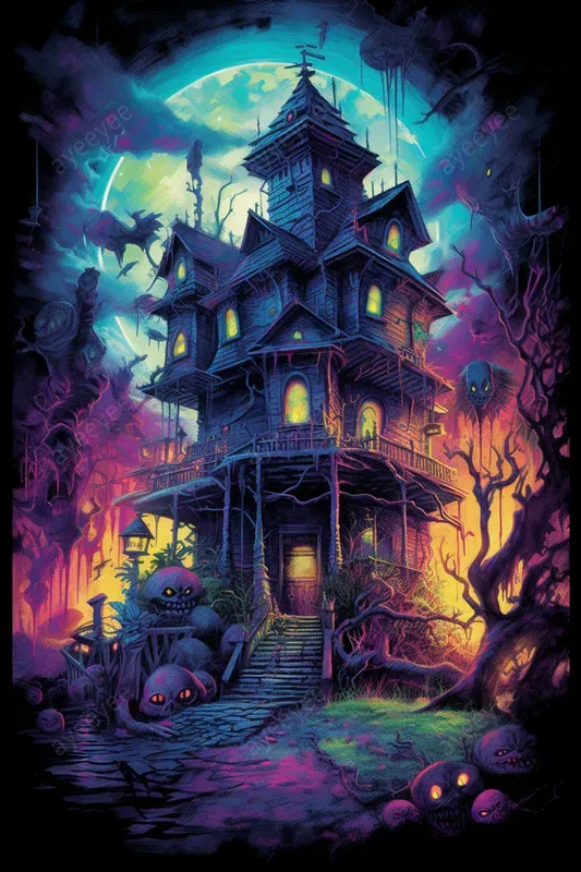 Vibrant Psychedelic Illusions