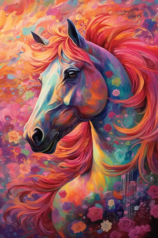Vibrant Psychedelic Illusions
