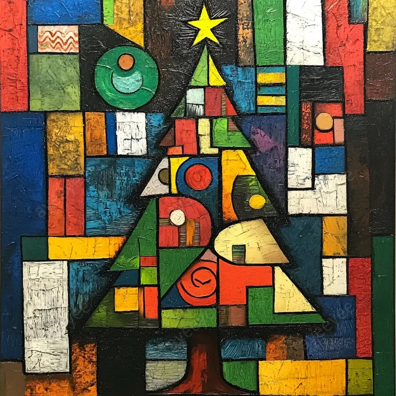 Cubist Pop Art