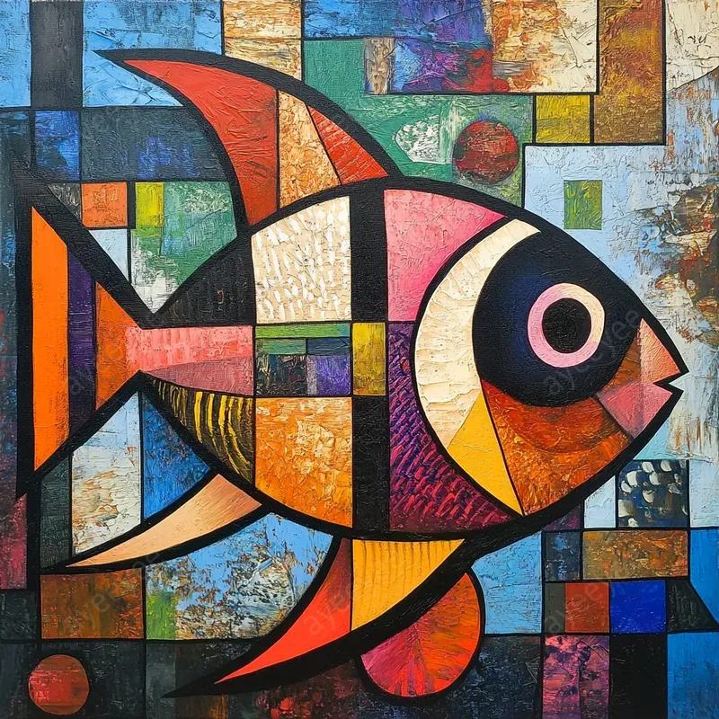 Cubist Pop Art