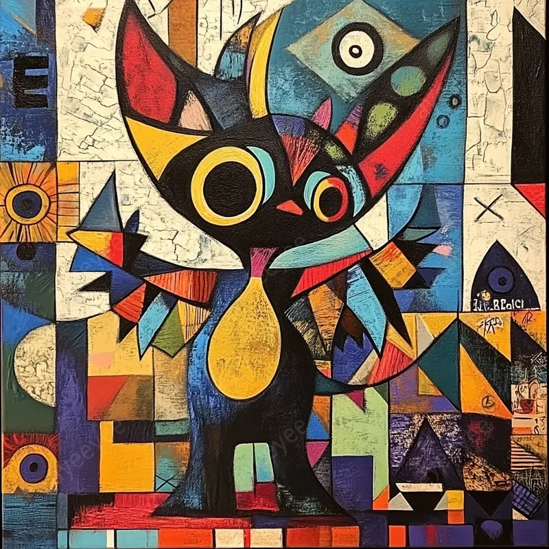 Cubist Pop Art