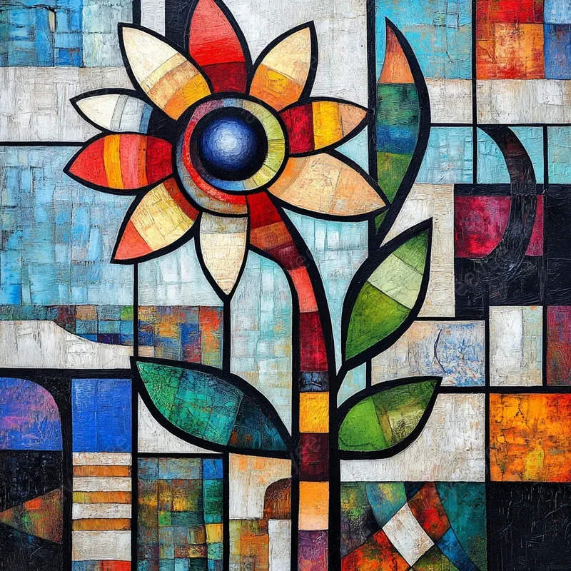 Cubist Pop Art