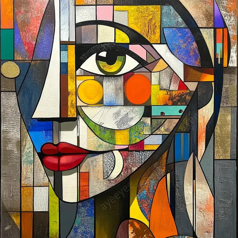 Cubist Pop Art