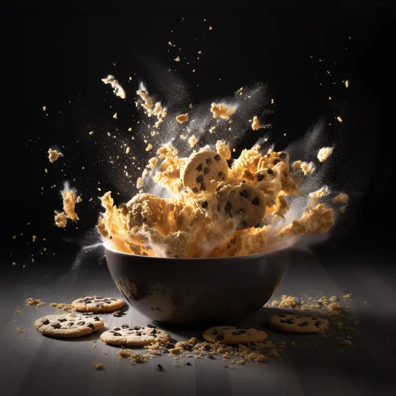 Exploding Food Photographs