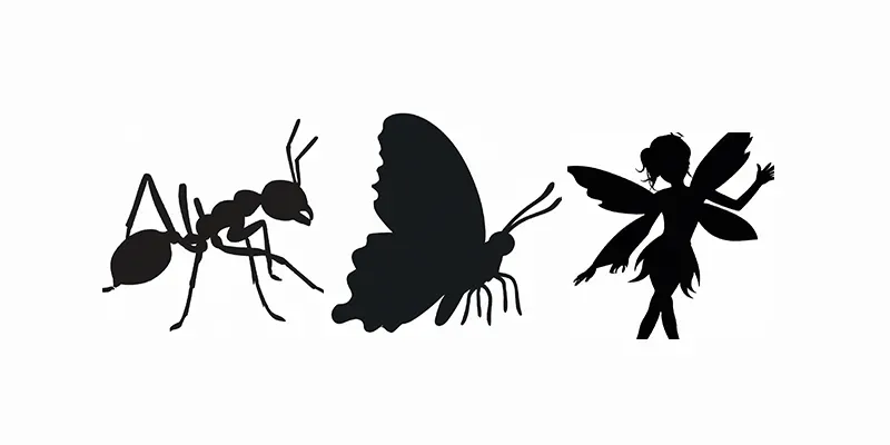 Silhouette Illustrations generated by undefined
