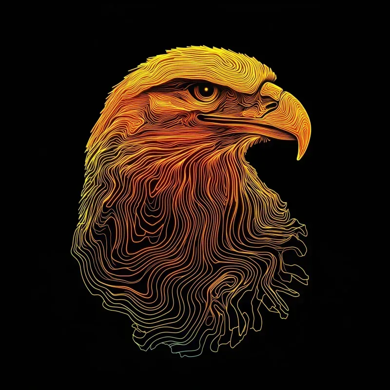Artworks In Topographic Map Art Style
