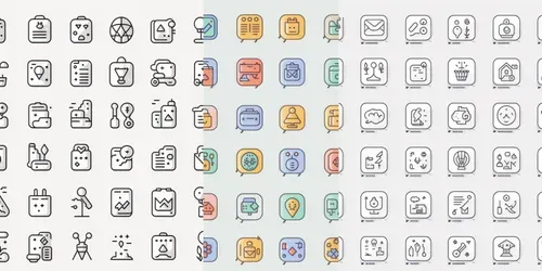 Web And App Icons generated by midjourney