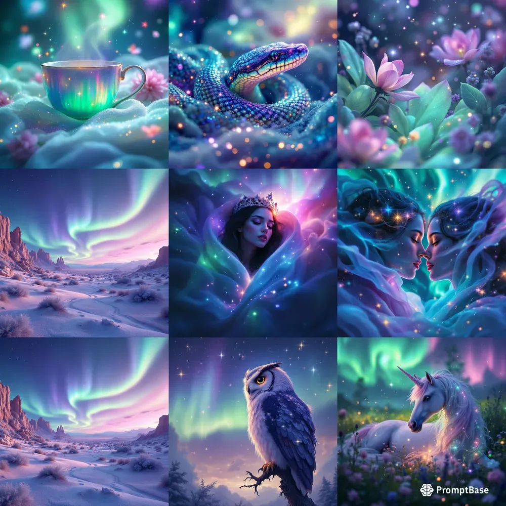 Aurora Enchantments Cosmic Glows