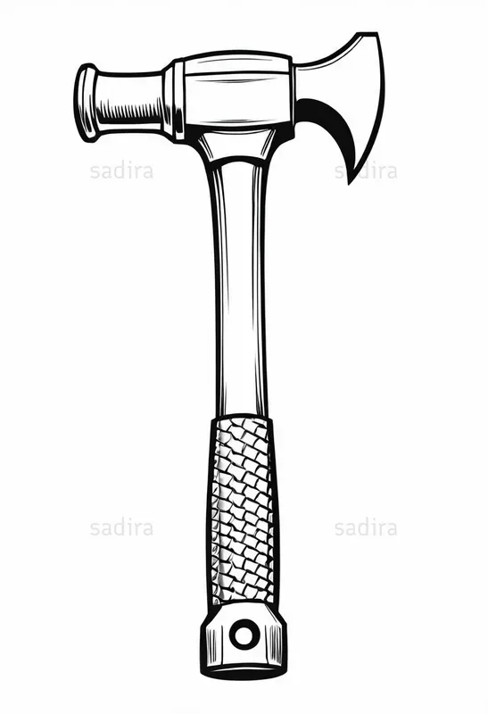 Construction Tools Coloring Book Pages