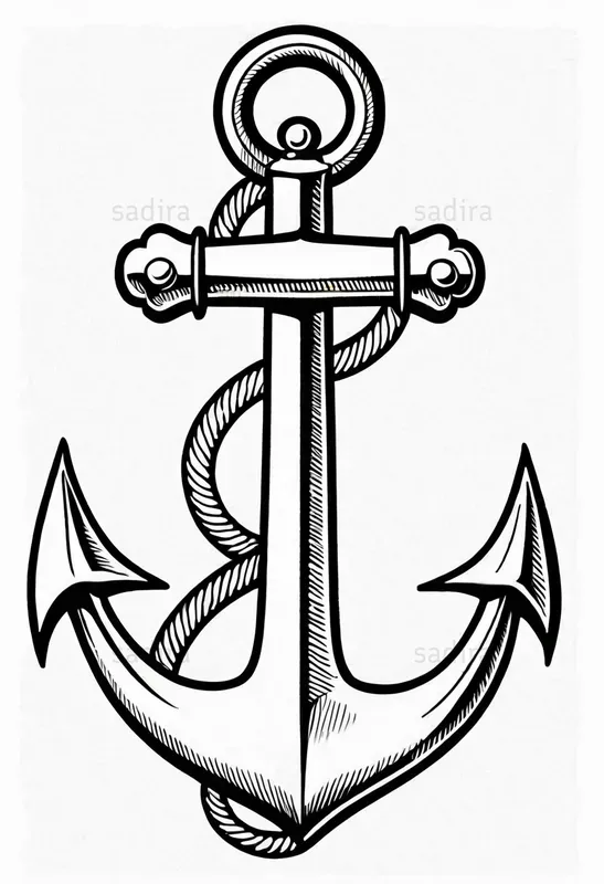 Pirate Elements Coloring Book Pages