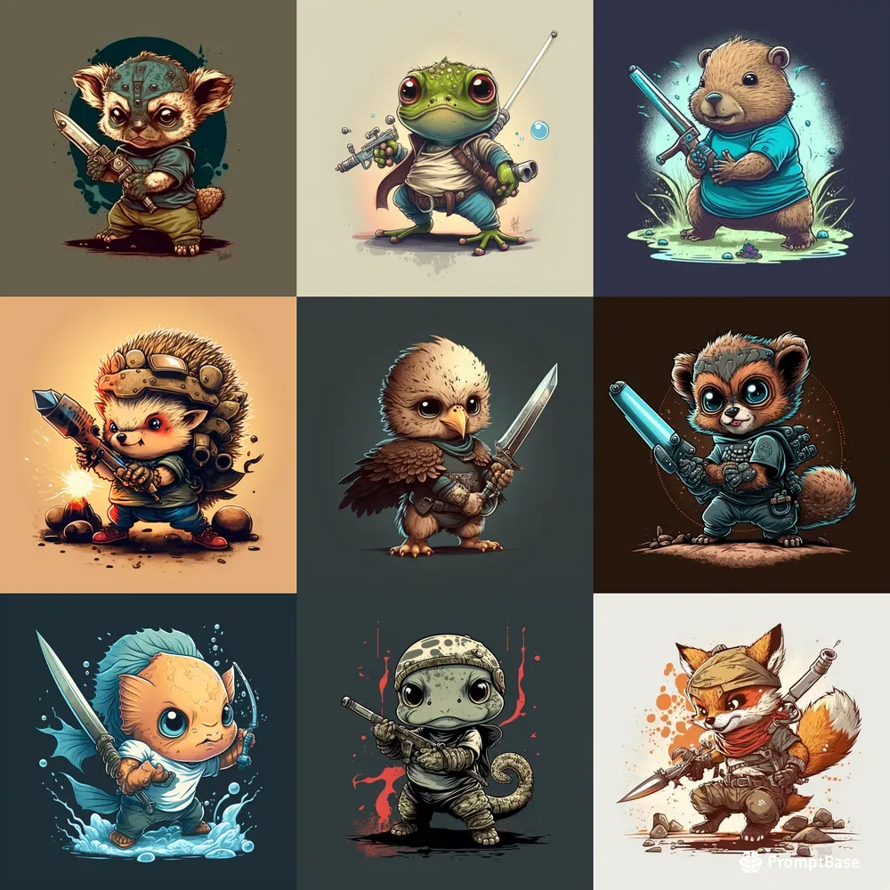 Fantastic Anthropomorphic Animal Designs