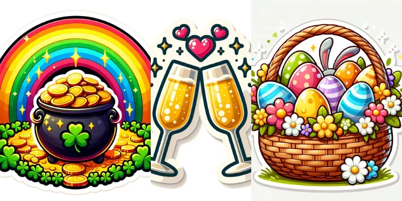 Any Vector Stick Packs For Any Occasions generated by undefined