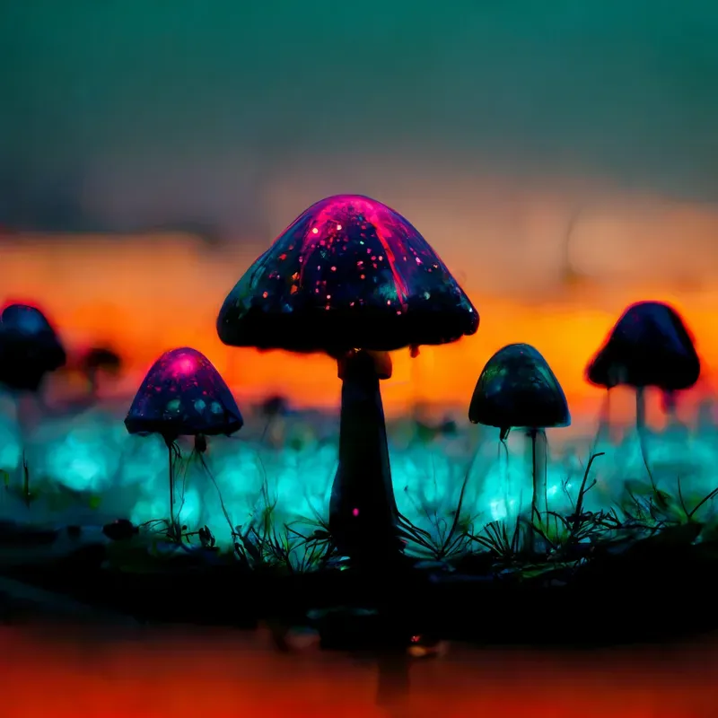 Magic Mushoom Landscapes