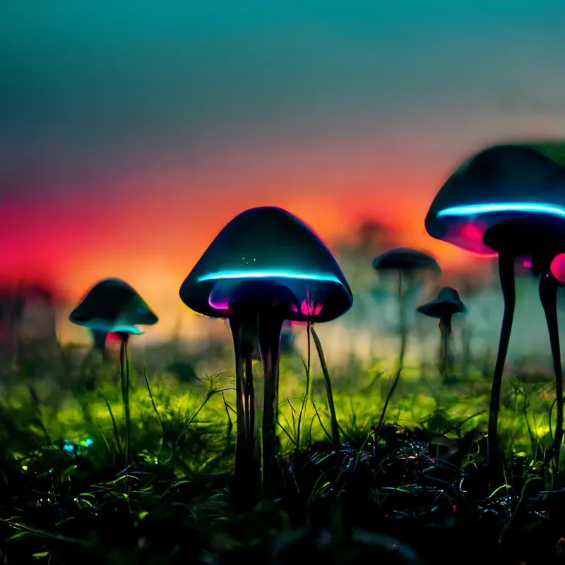 Magic Mushoom Landscapes