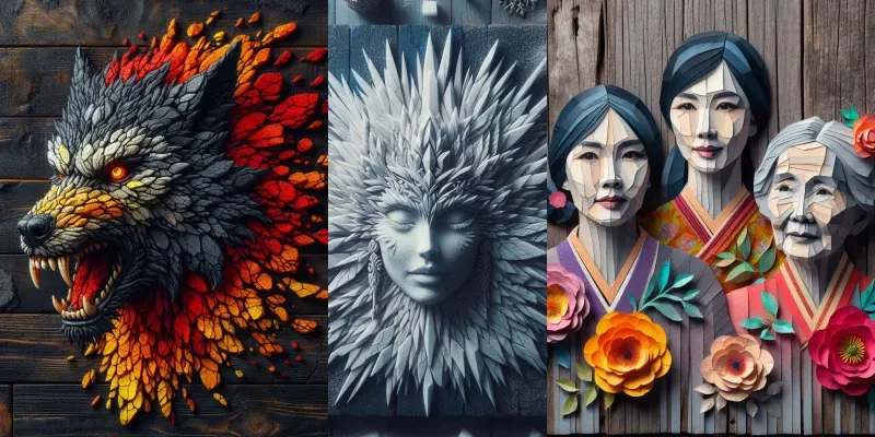 Portraits From Elements generated by undefined