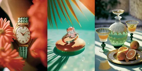 1950s Products Of Luxury Lifestyles generated by midjourney