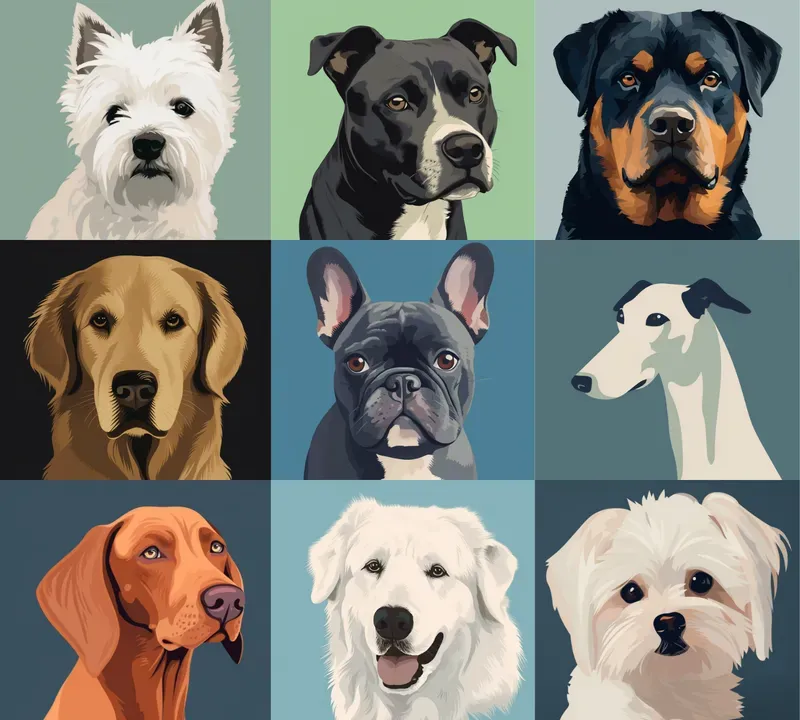 Animal Portrait Logo Designs