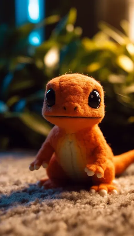 Realistic Pokemon Dolls Made Of Cotton